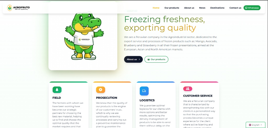 Web Agrofruto